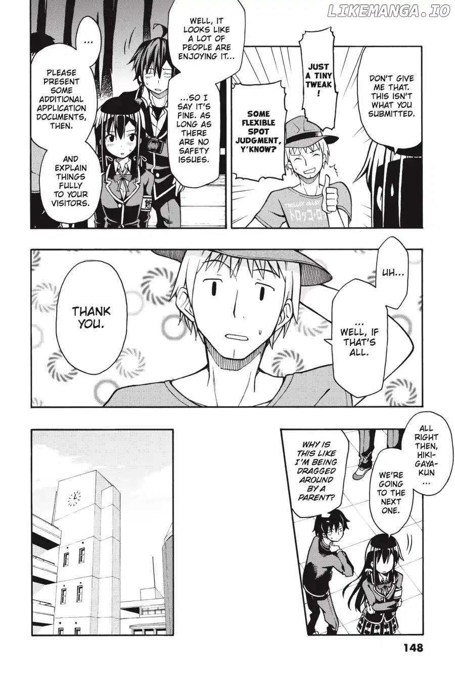 Yahari Ore no Seishun Love Come wa Machigatteiru @comic Chapter 40 - page 24
