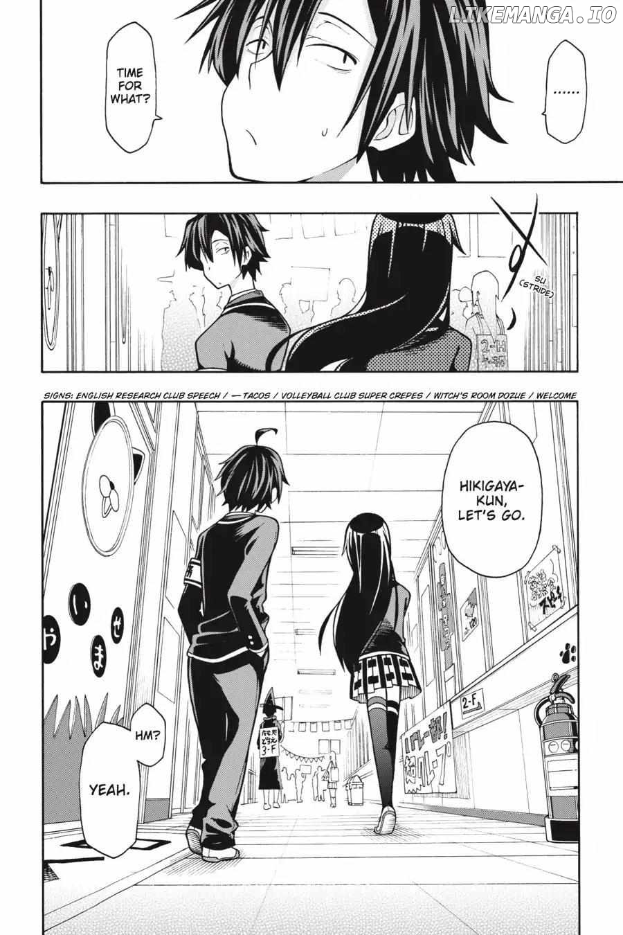 Yahari Ore no Seishun Love Come wa Machigatteiru @comic Chapter 40 - page 28