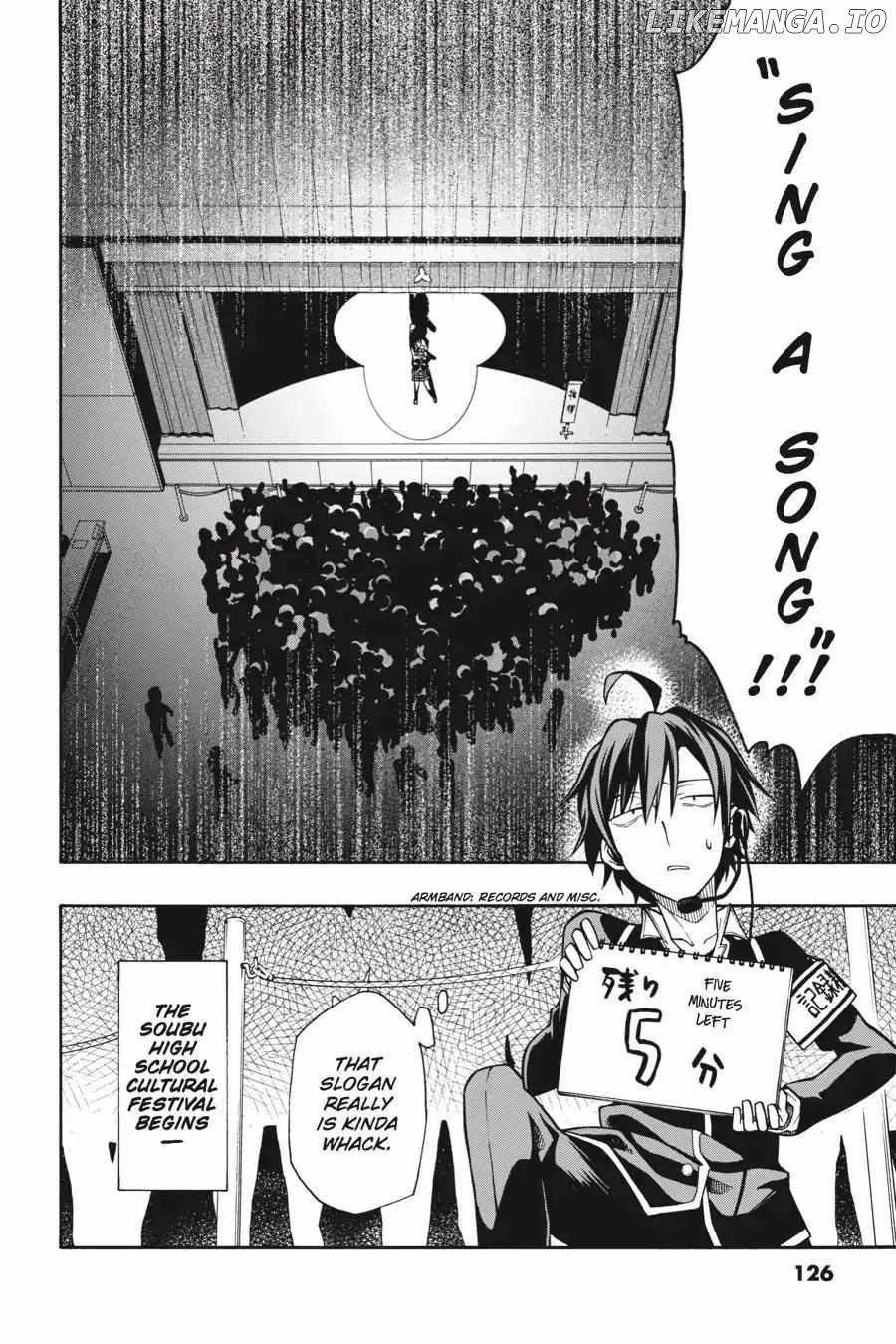 Yahari Ore no Seishun Love Come wa Machigatteiru @comic Chapter 40 - page 2