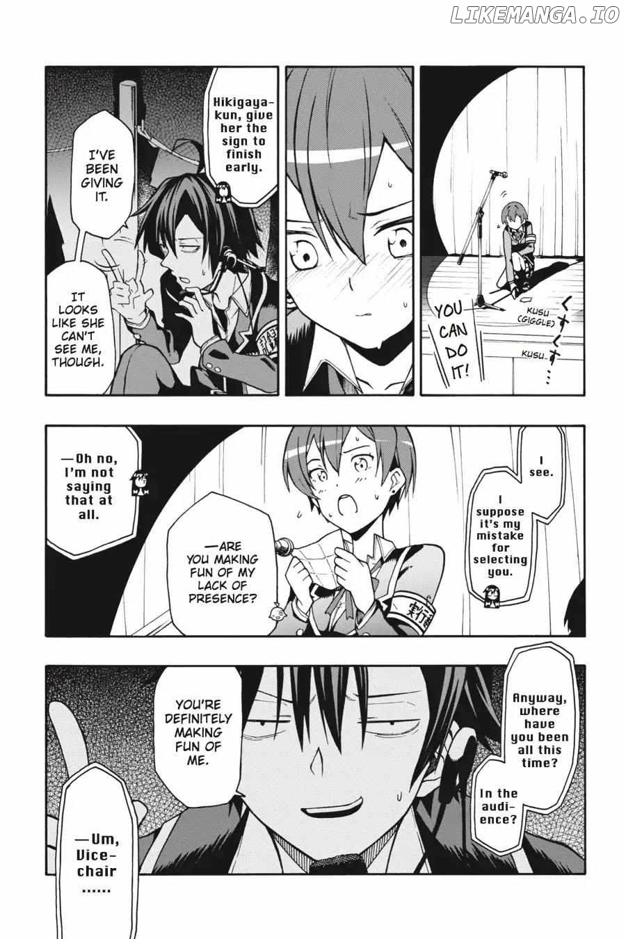 Yahari Ore no Seishun Love Come wa Machigatteiru @comic Chapter 40 - page 5