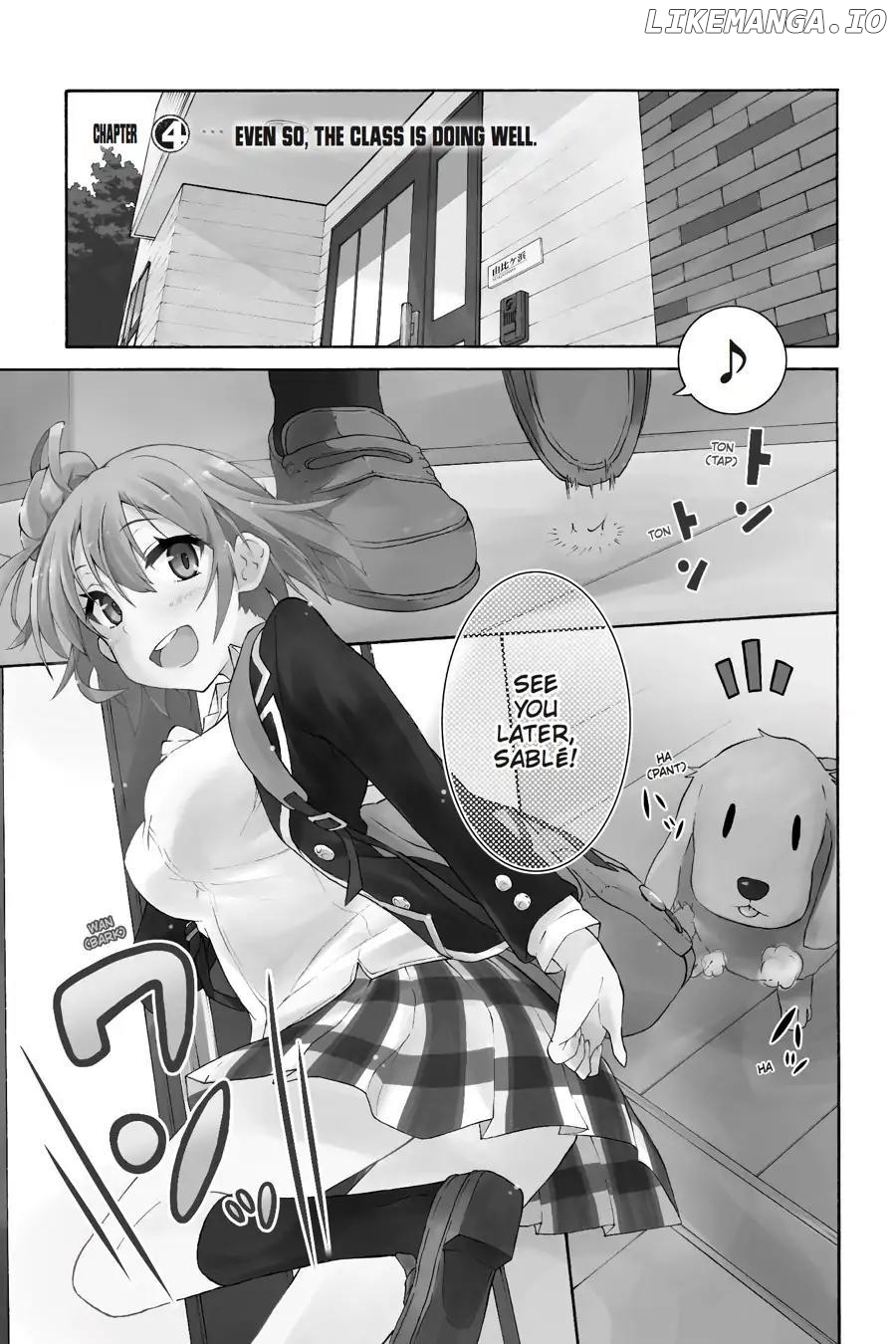 Yahari Ore no Seishun Love Come wa Machigatteiru @comic Chapter 4 - page 1