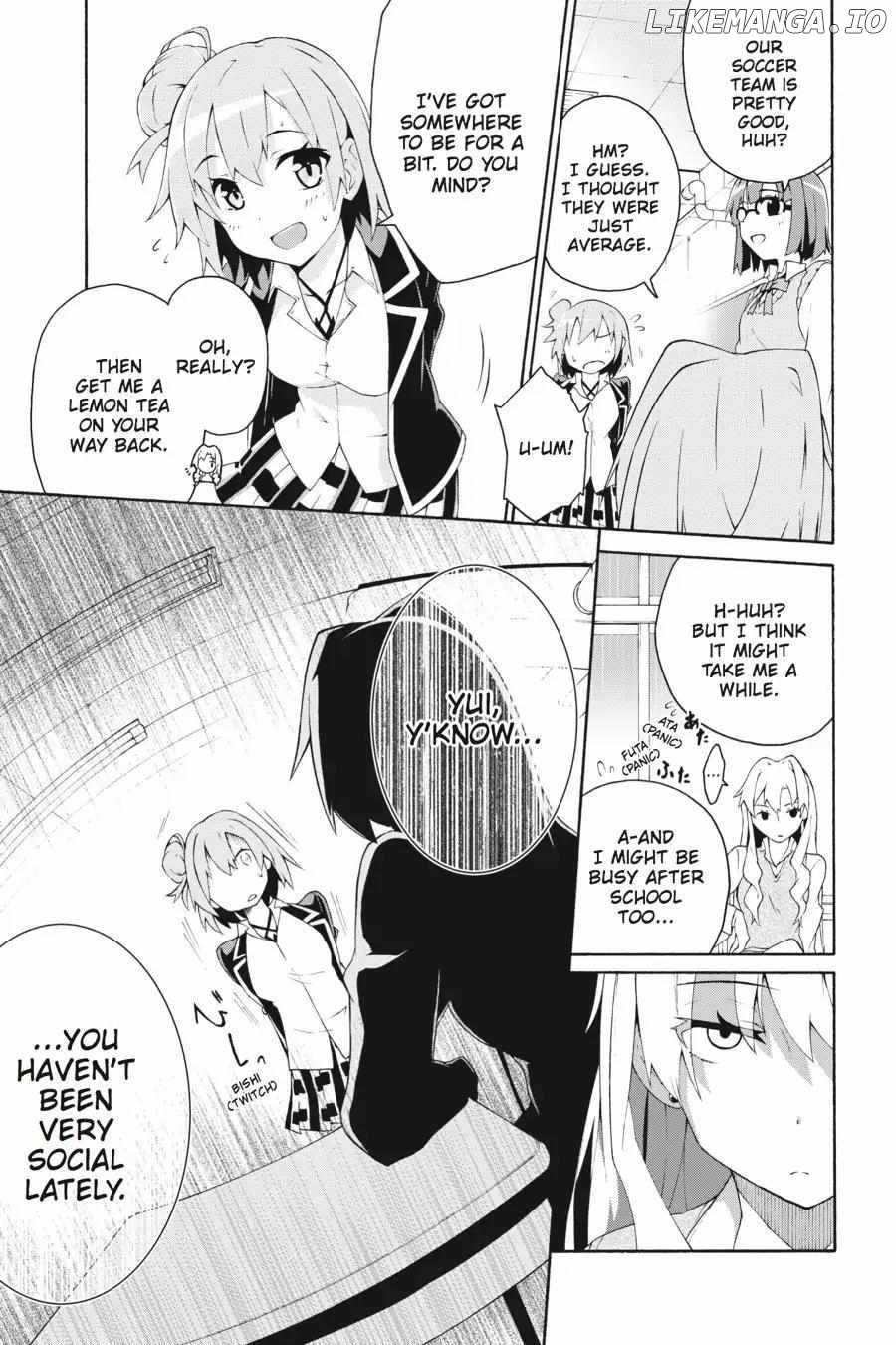 Yahari Ore no Seishun Love Come wa Machigatteiru @comic Chapter 4 - page 10
