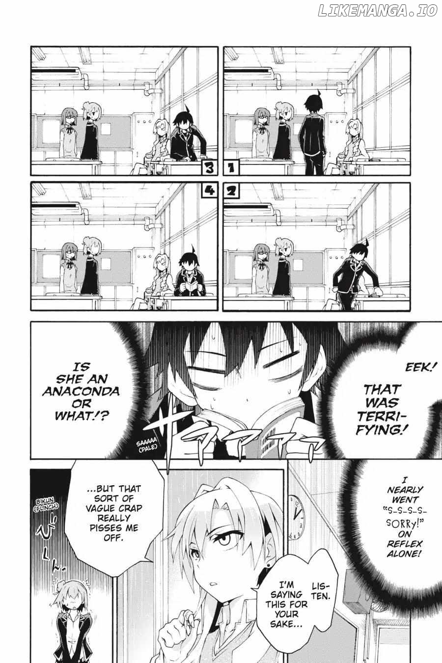 Yahari Ore no Seishun Love Come wa Machigatteiru @comic Chapter 4 - page 15