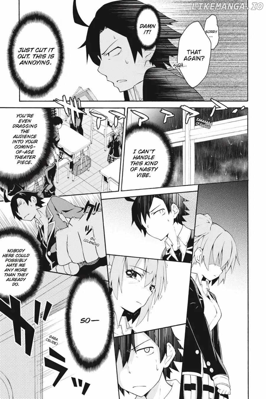 Yahari Ore no Seishun Love Come wa Machigatteiru @comic Chapter 4 - page 16