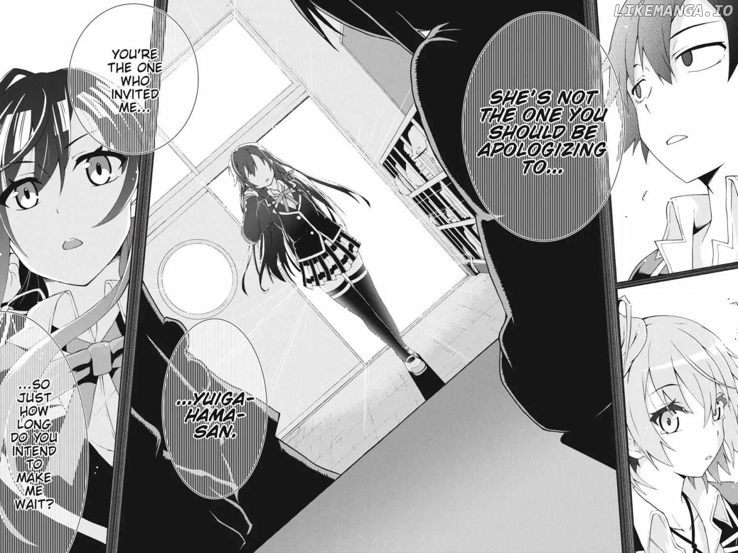 Yahari Ore no Seishun Love Come wa Machigatteiru @comic Chapter 4 - page 17