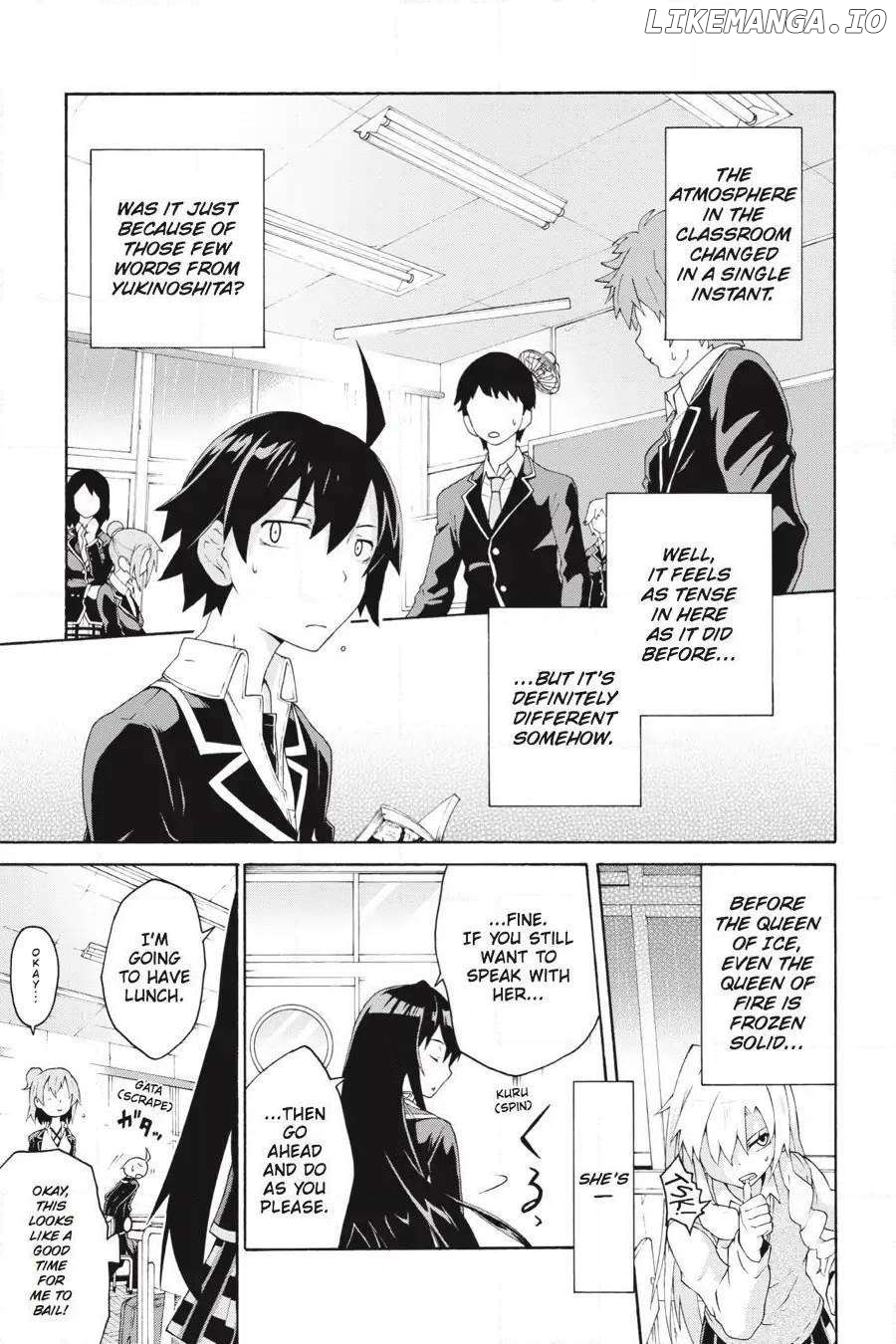 Yahari Ore no Seishun Love Come wa Machigatteiru @comic Chapter 4 - page 19