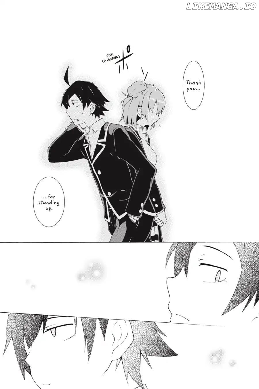 Yahari Ore no Seishun Love Come wa Machigatteiru @comic Chapter 4 - page 20