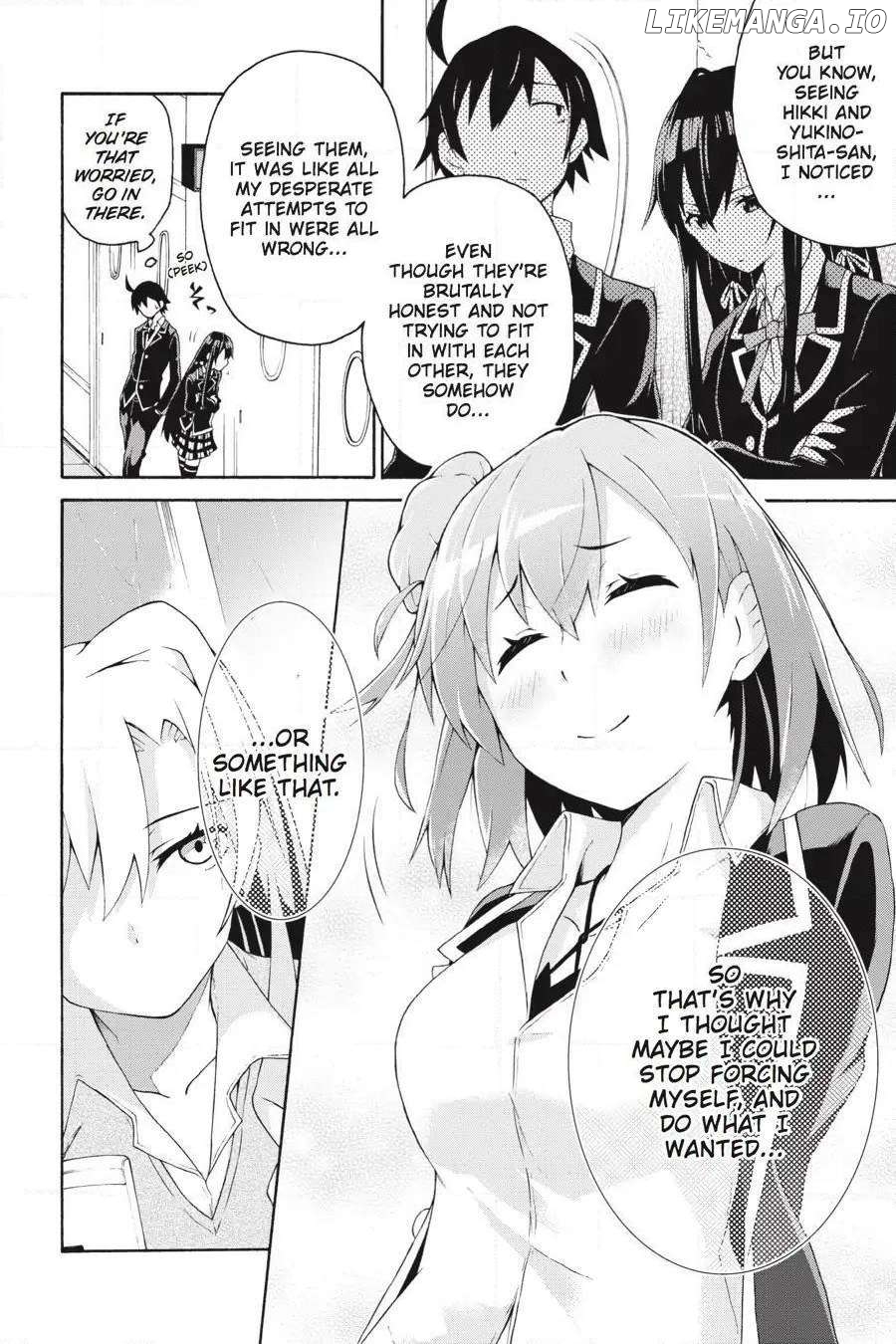 Yahari Ore no Seishun Love Come wa Machigatteiru @comic Chapter 4 - page 22