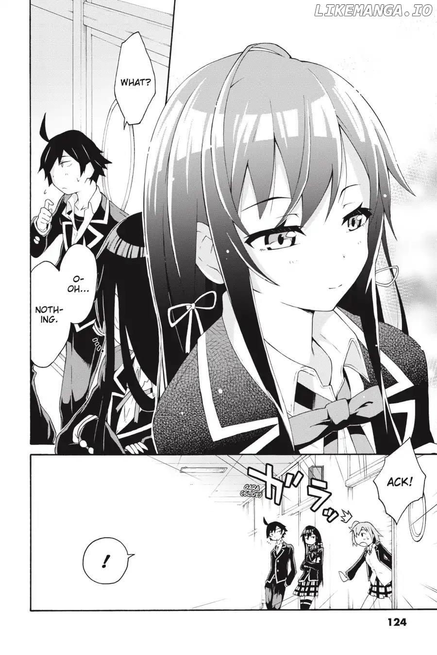 Yahari Ore no Seishun Love Come wa Machigatteiru @comic Chapter 4 - page 24
