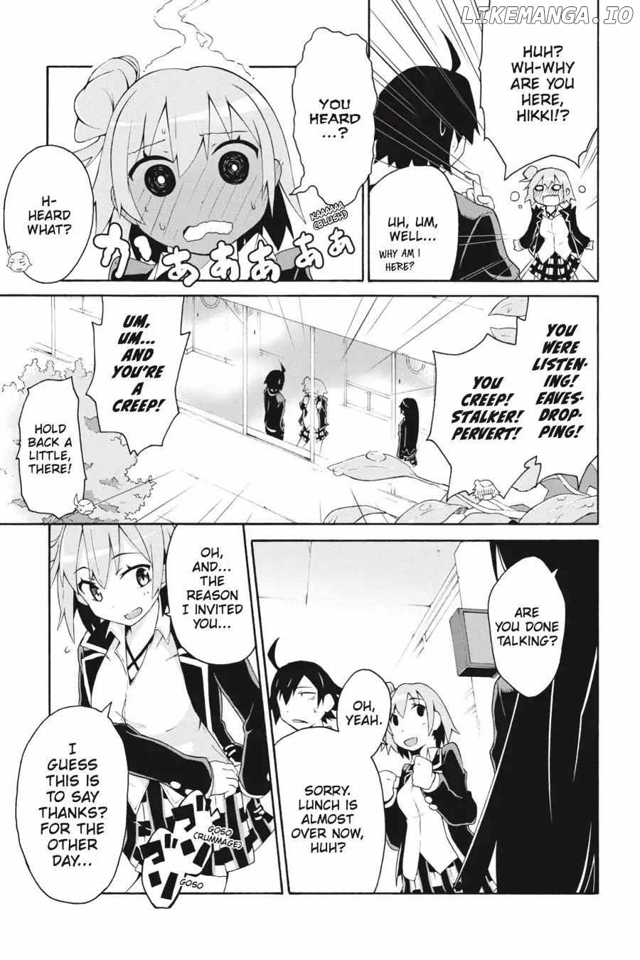 Yahari Ore no Seishun Love Come wa Machigatteiru @comic Chapter 4 - page 25