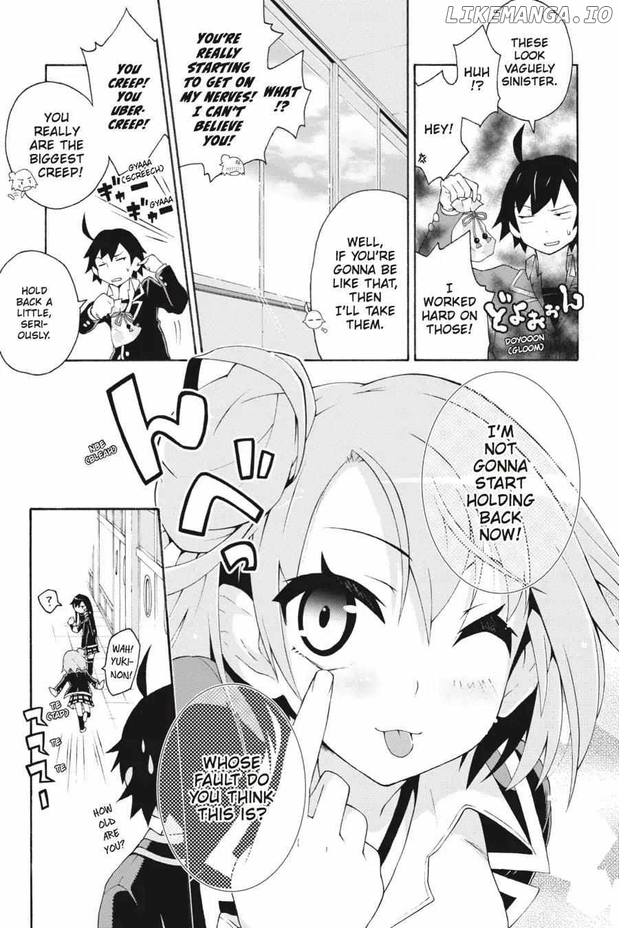 Yahari Ore no Seishun Love Come wa Machigatteiru @comic Chapter 4 - page 27