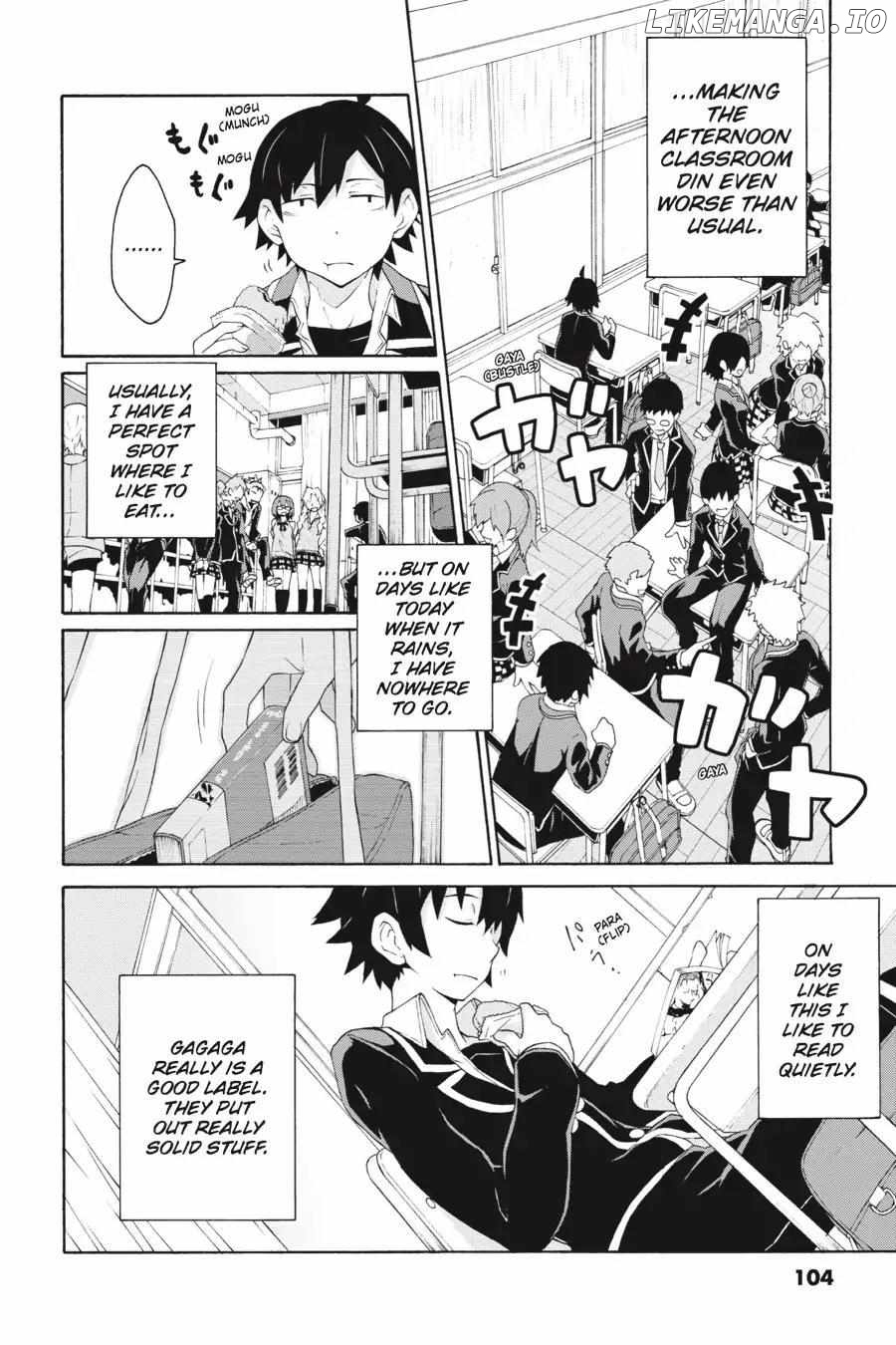 Yahari Ore no Seishun Love Come wa Machigatteiru @comic Chapter 4 - page 5