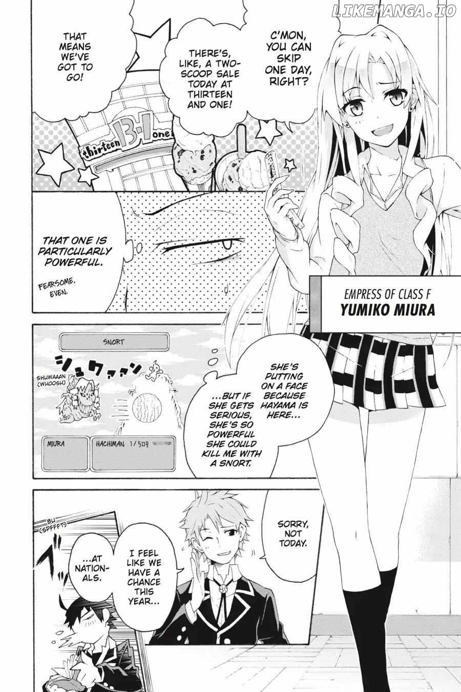Yahari Ore no Seishun Love Come wa Machigatteiru @comic Chapter 4 - page 7