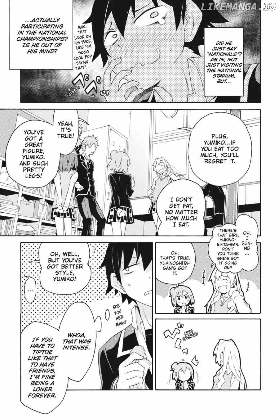 Yahari Ore no Seishun Love Come wa Machigatteiru @comic Chapter 4 - page 8