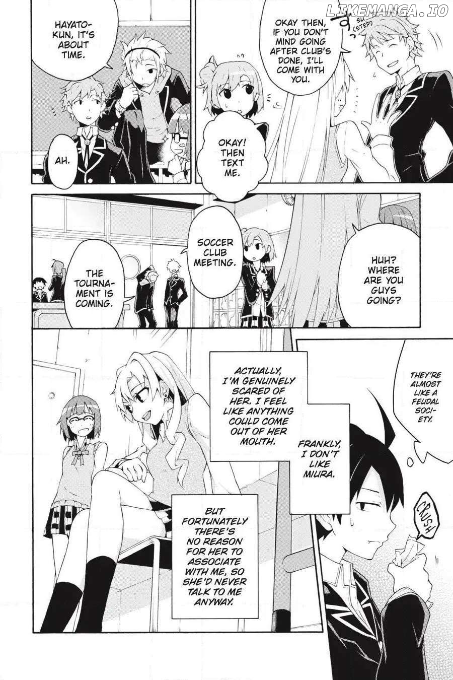Yahari Ore no Seishun Love Come wa Machigatteiru @comic Chapter 4 - page 9