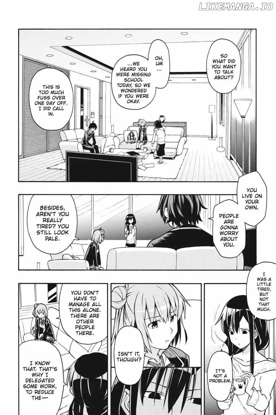 Yahari Ore no Seishun Love Come wa Machigatteiru @comic Chapter 39 - page 10