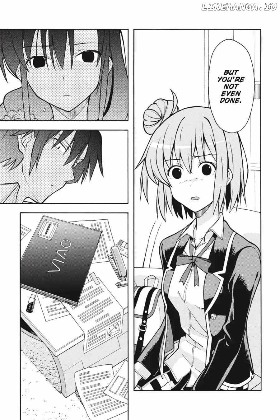 Yahari Ore no Seishun Love Come wa Machigatteiru @comic Chapter 39 - page 11