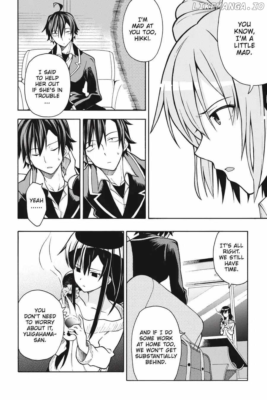 Yahari Ore no Seishun Love Come wa Machigatteiru @comic Chapter 39 - page 12