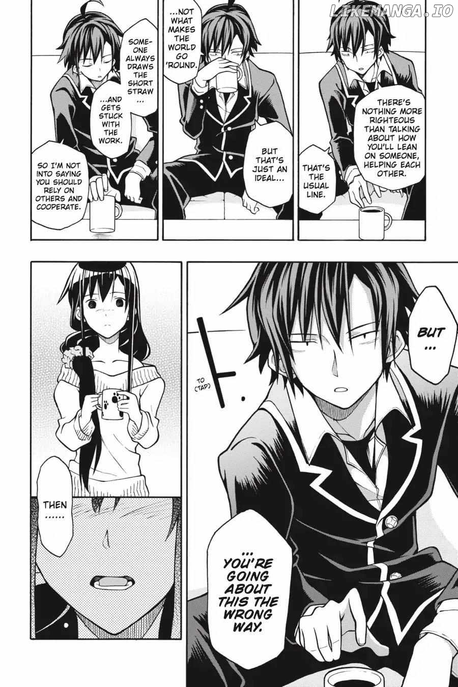 Yahari Ore no Seishun Love Come wa Machigatteiru @comic Chapter 39 - page 14