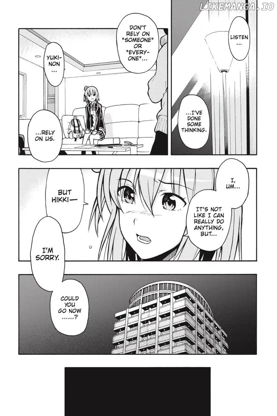 Yahari Ore no Seishun Love Come wa Machigatteiru @comic Chapter 39 - page 16
