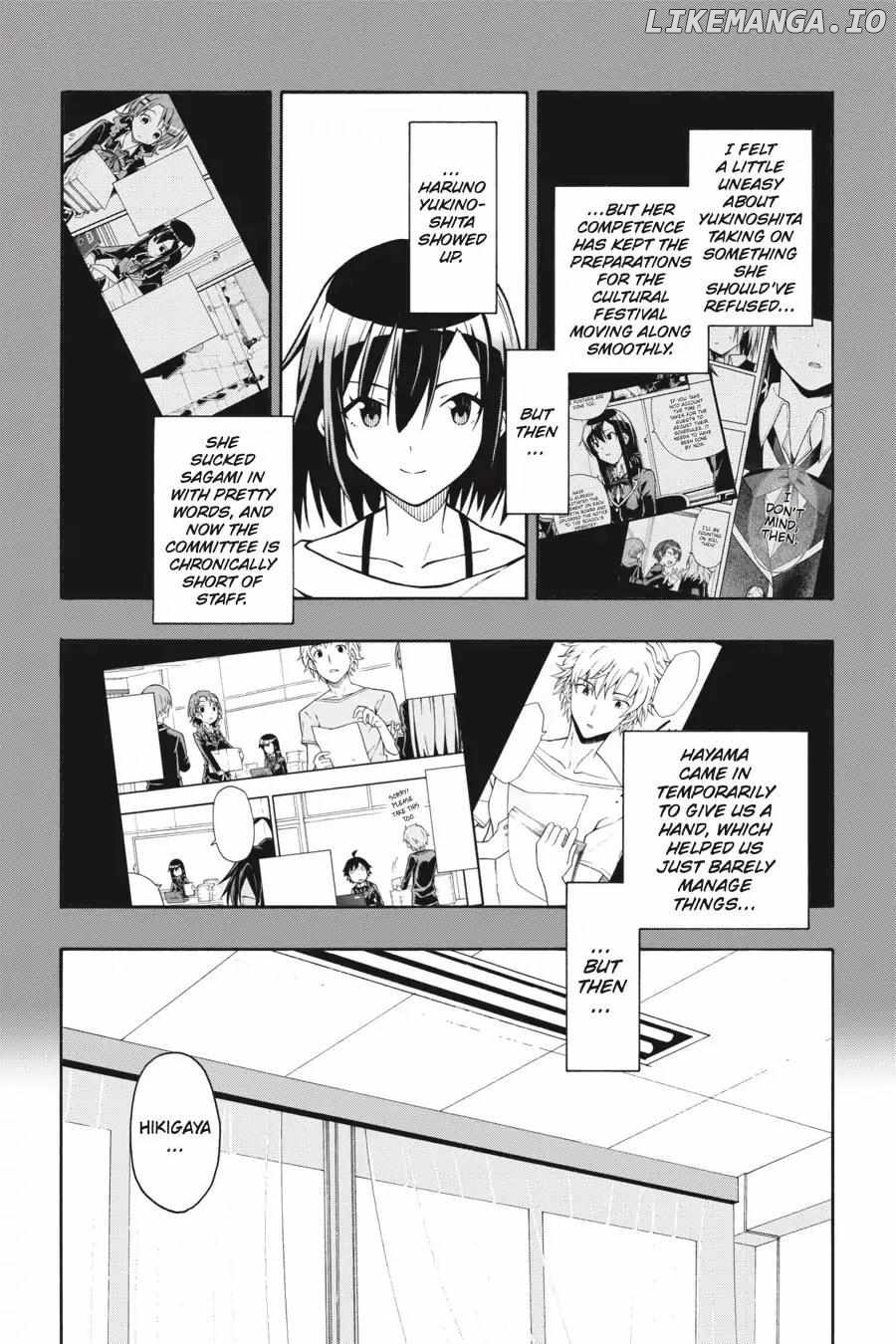 Yahari Ore no Seishun Love Come wa Machigatteiru @comic Chapter 39 - page 2