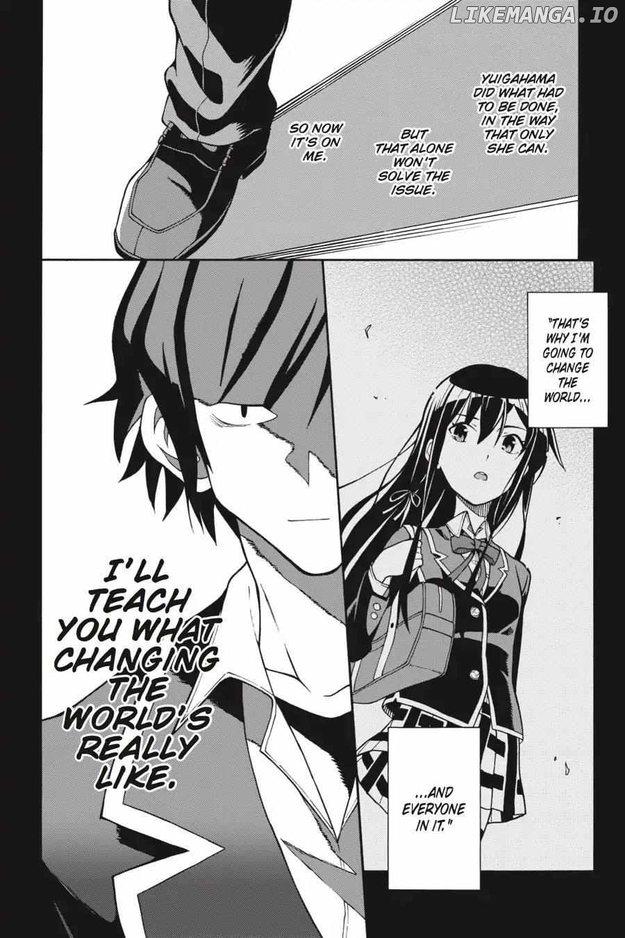 Yahari Ore no Seishun Love Come wa Machigatteiru @comic Chapter 39 - page 20