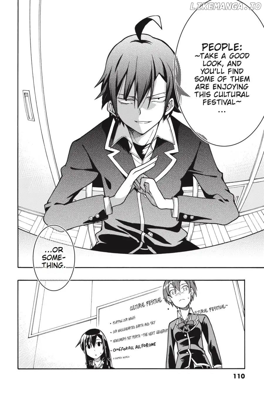 Yahari Ore no Seishun Love Come wa Machigatteiru @comic Chapter 39 - page 26