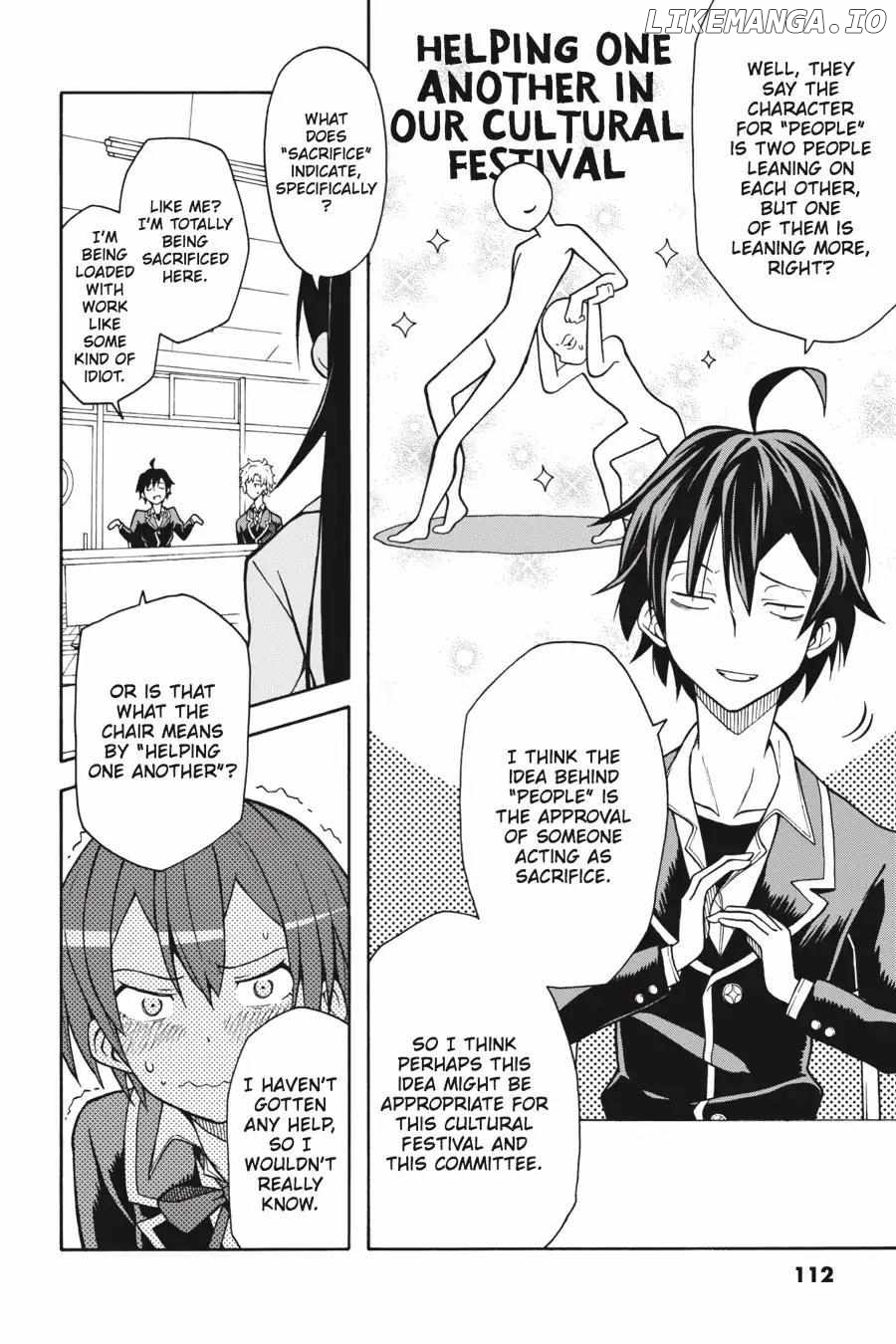 Yahari Ore no Seishun Love Come wa Machigatteiru @comic Chapter 39 - page 28