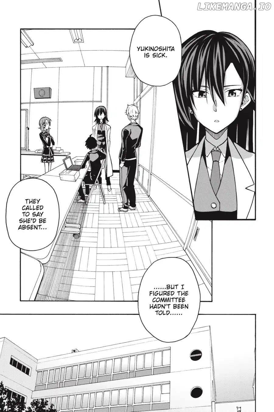 Yahari Ore no Seishun Love Come wa Machigatteiru @comic Chapter 39 - page 3