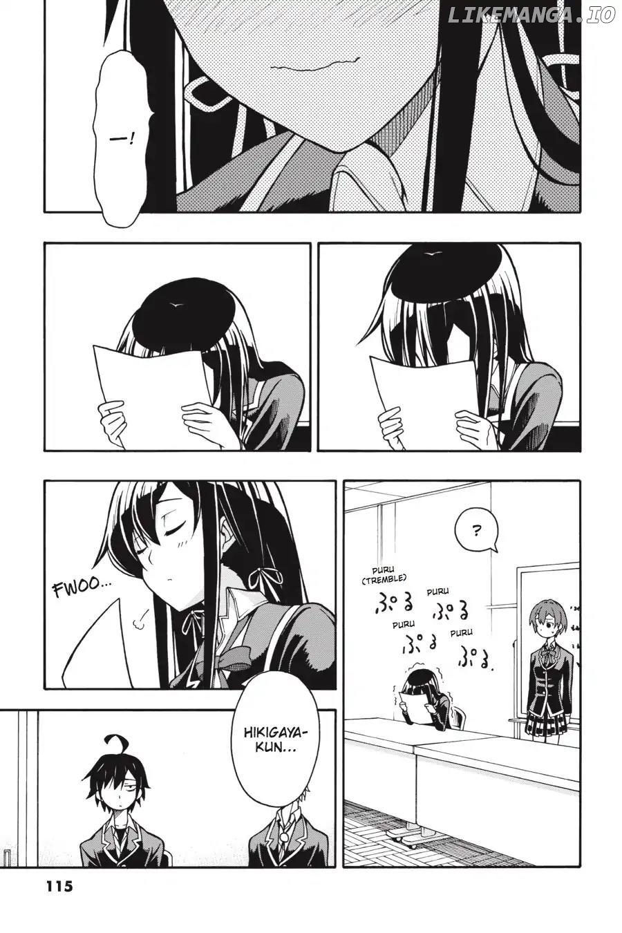 Yahari Ore no Seishun Love Come wa Machigatteiru @comic Chapter 39 - page 31