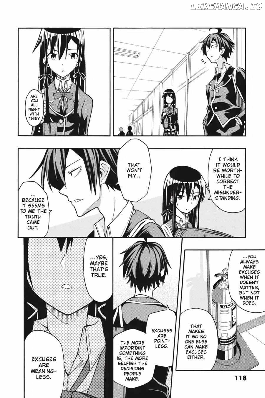 Yahari Ore no Seishun Love Come wa Machigatteiru @comic Chapter 39 - page 34