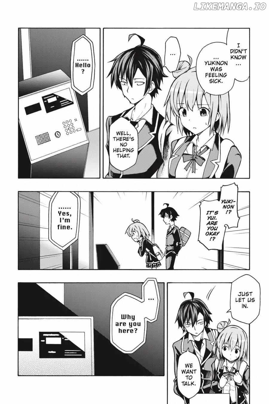 Yahari Ore no Seishun Love Come wa Machigatteiru @comic Chapter 39 - page 8