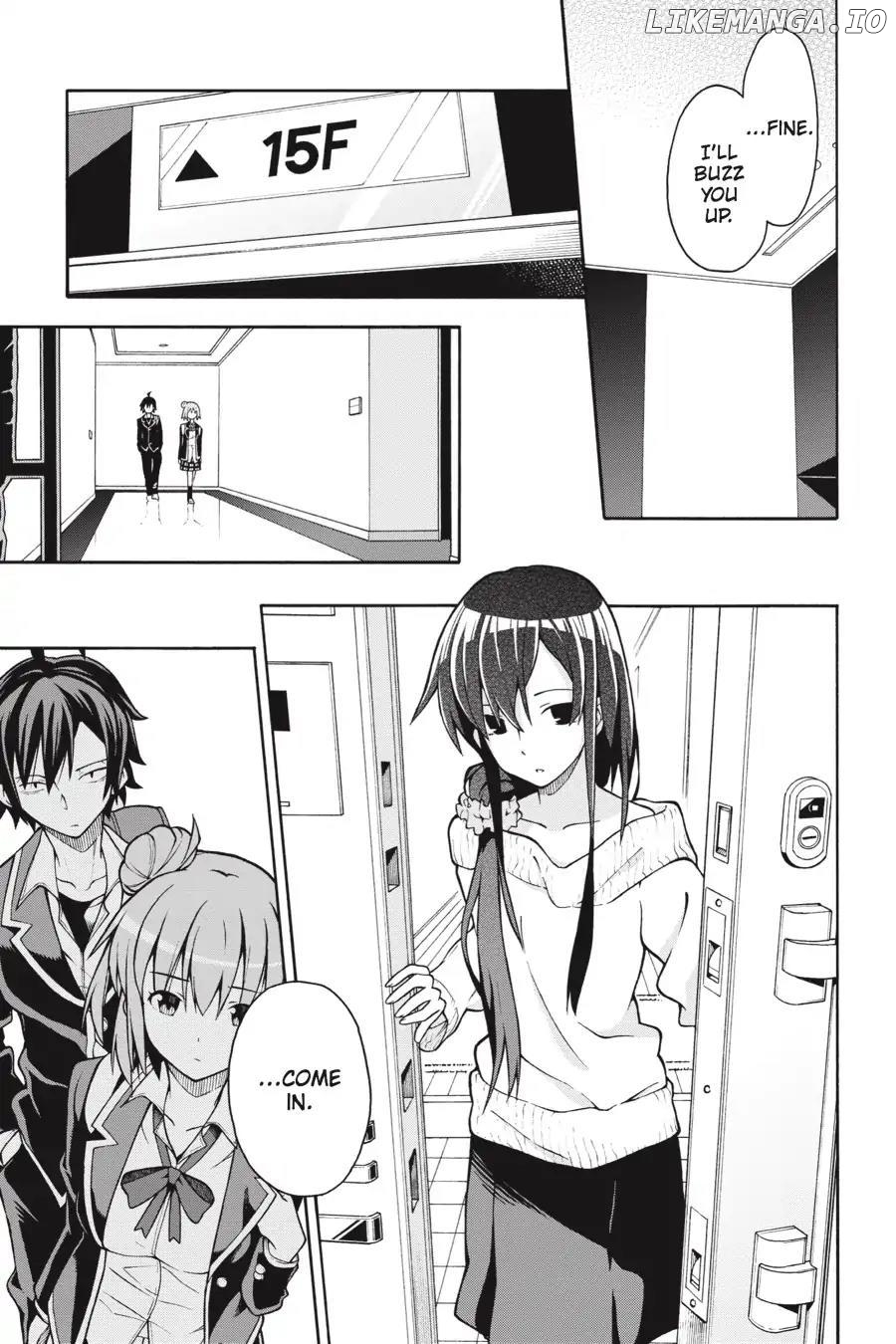 Yahari Ore no Seishun Love Come wa Machigatteiru @comic Chapter 39 - page 9