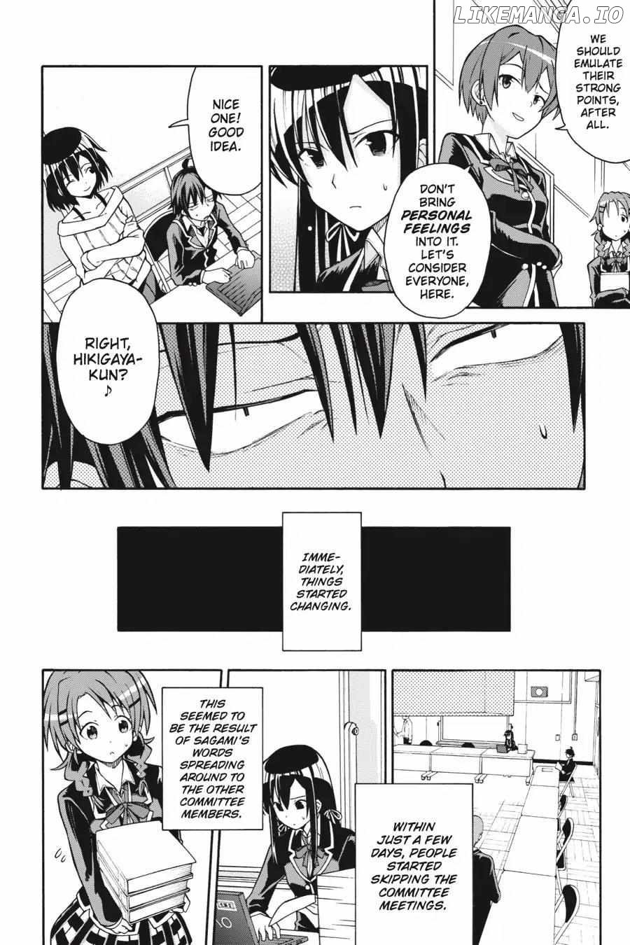 Yahari Ore no Seishun Love Come wa Machigatteiru @comic Chapter 38 - page 10