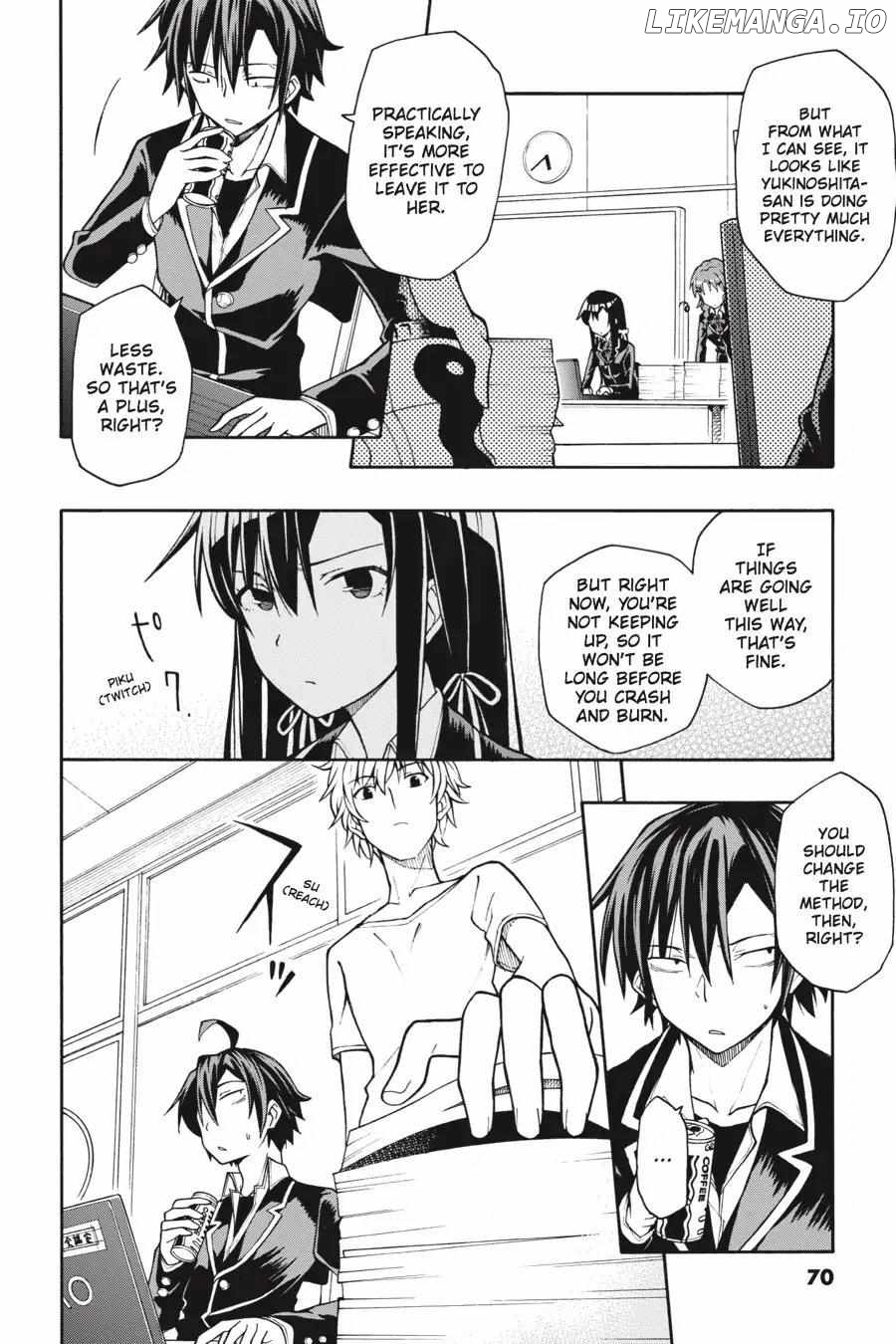 Yahari Ore no Seishun Love Come wa Machigatteiru @comic Chapter 38 - page 12