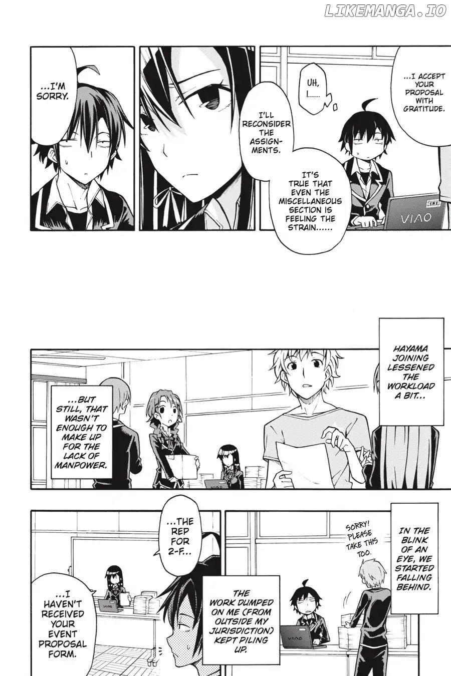 Yahari Ore no Seishun Love Come wa Machigatteiru @comic Chapter 38 - page 13