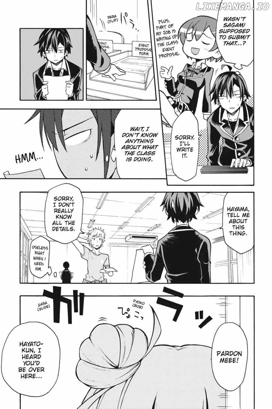 Yahari Ore no Seishun Love Come wa Machigatteiru @comic Chapter 38 - page 14