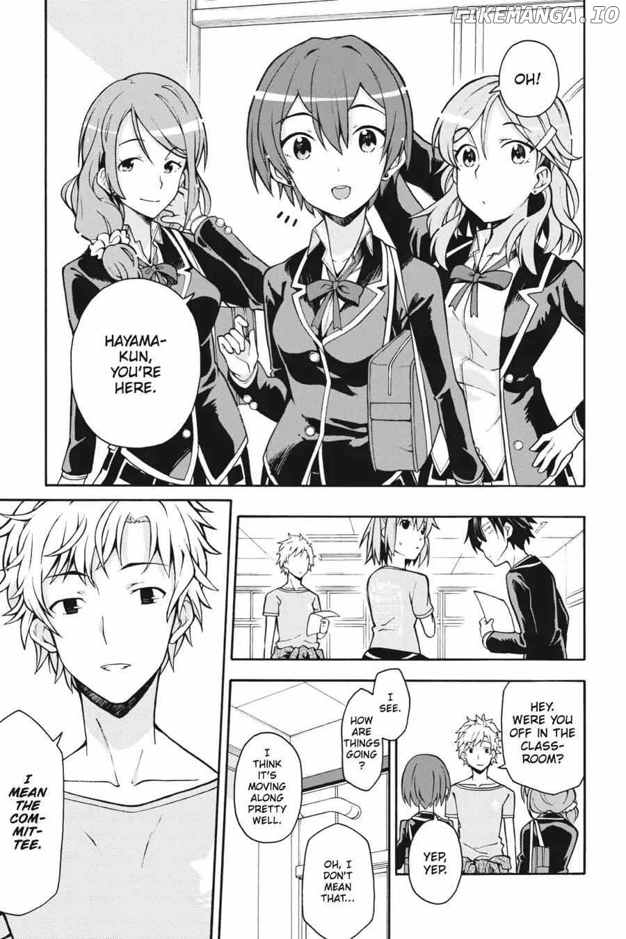 Yahari Ore no Seishun Love Come wa Machigatteiru @comic Chapter 38 - page 16