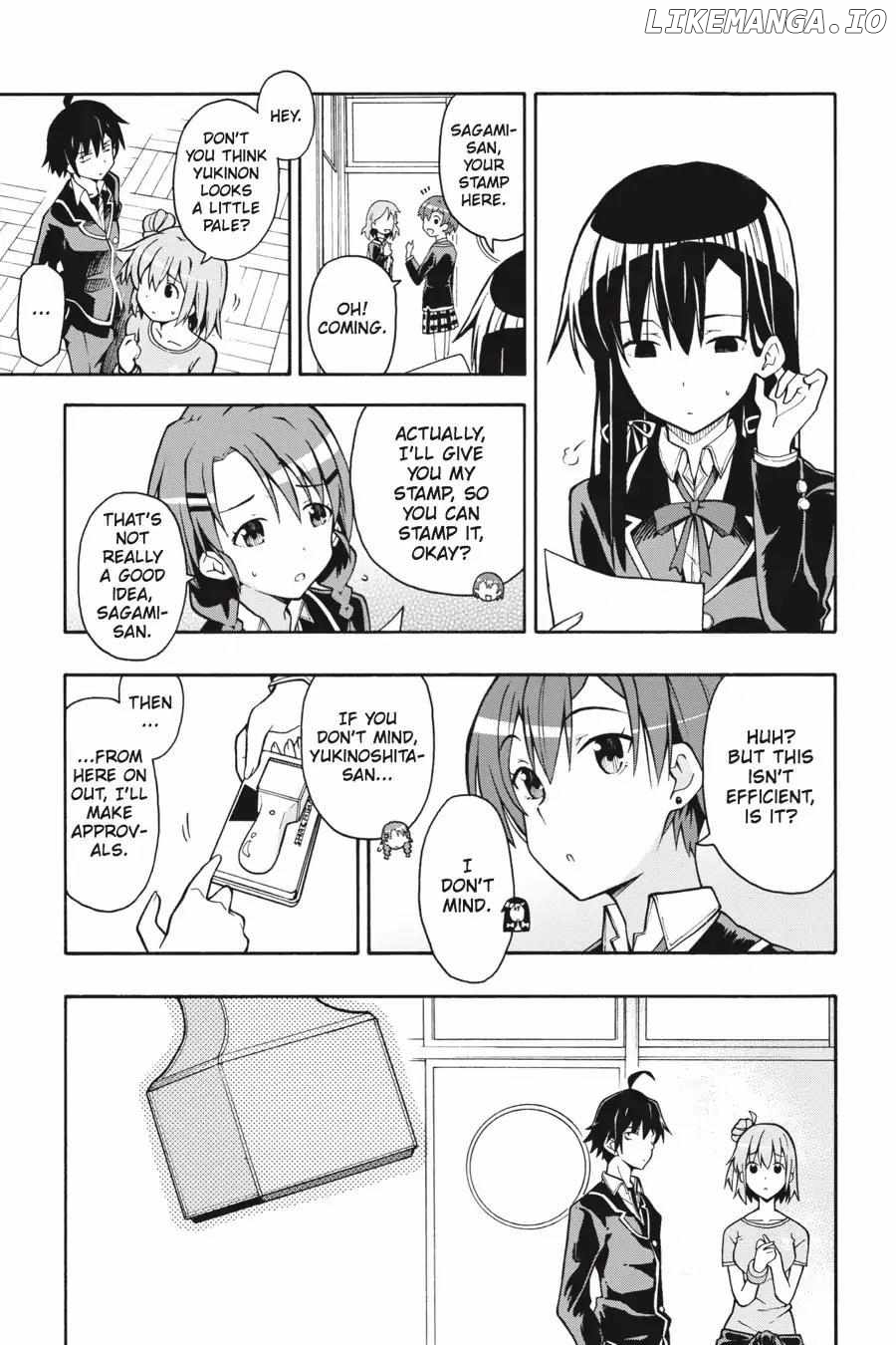 Yahari Ore no Seishun Love Come wa Machigatteiru @comic Chapter 38 - page 20