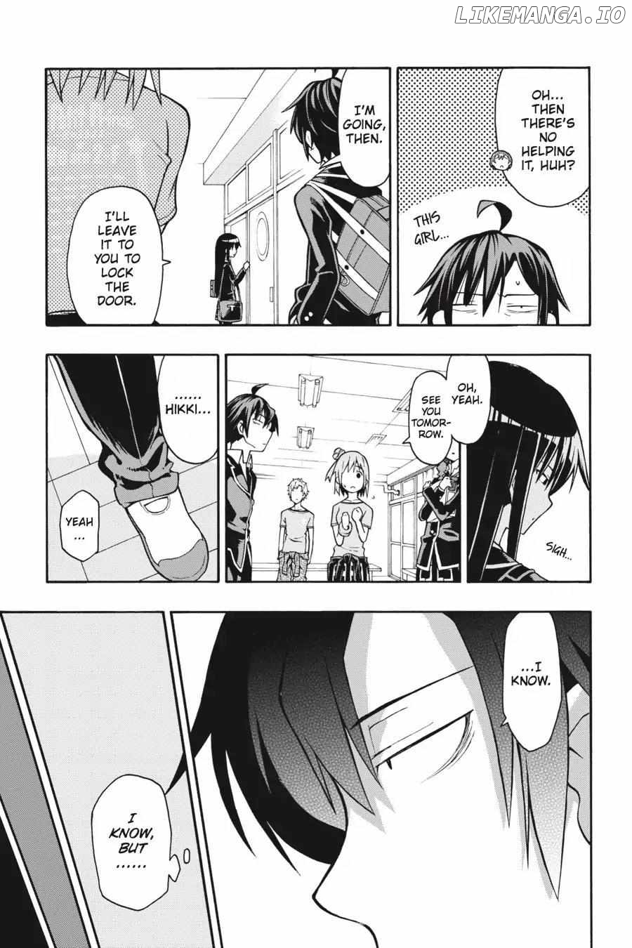Yahari Ore no Seishun Love Come wa Machigatteiru @comic Chapter 38 - page 22