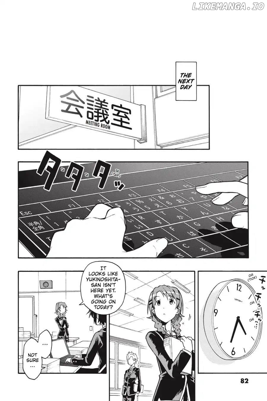 Yahari Ore no Seishun Love Come wa Machigatteiru @comic Chapter 38 - page 23