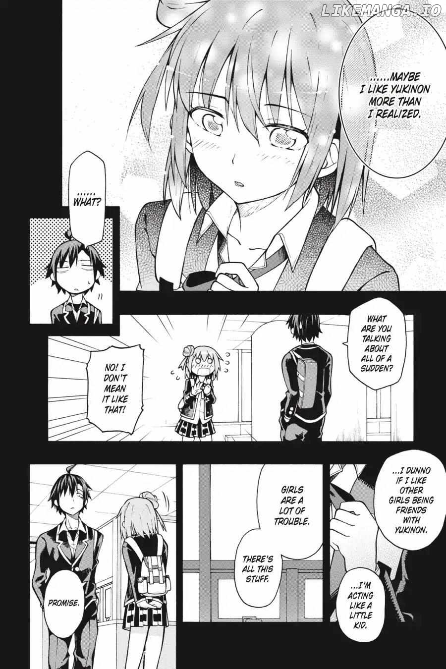 Yahari Ore no Seishun Love Come wa Machigatteiru @comic Chapter 37 - page 10