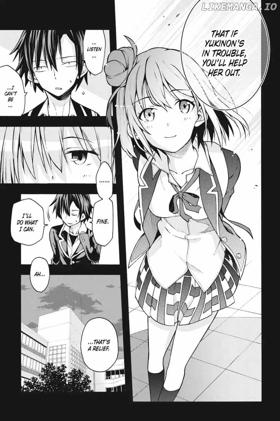 Yahari Ore no Seishun Love Come wa Machigatteiru @comic Chapter 37 - page 11
