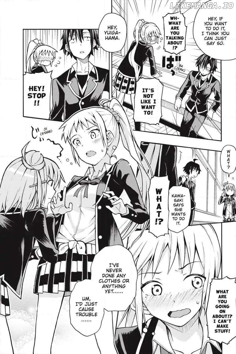 Yahari Ore no Seishun Love Come wa Machigatteiru @comic Chapter 37 - page 18