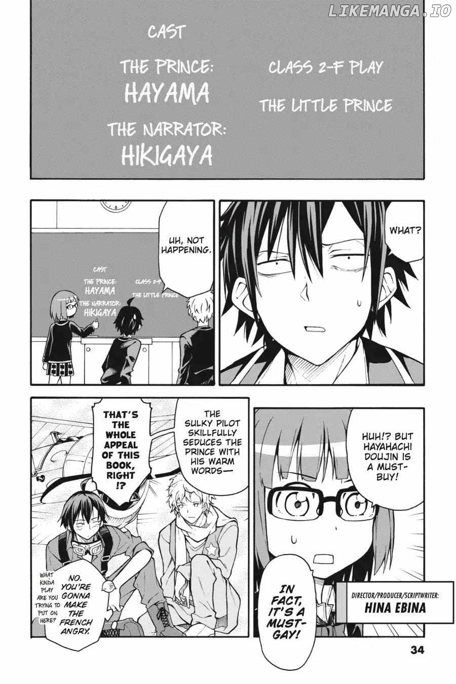 Yahari Ore no Seishun Love Come wa Machigatteiru @comic Chapter 37 - page 2