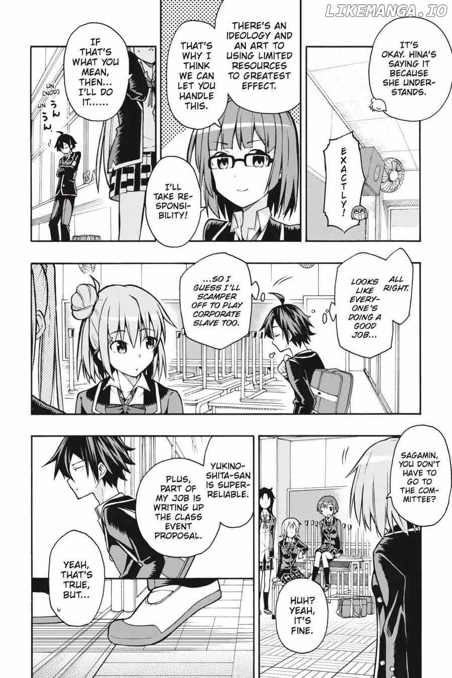 Yahari Ore no Seishun Love Come wa Machigatteiru @comic Chapter 37 - page 20
