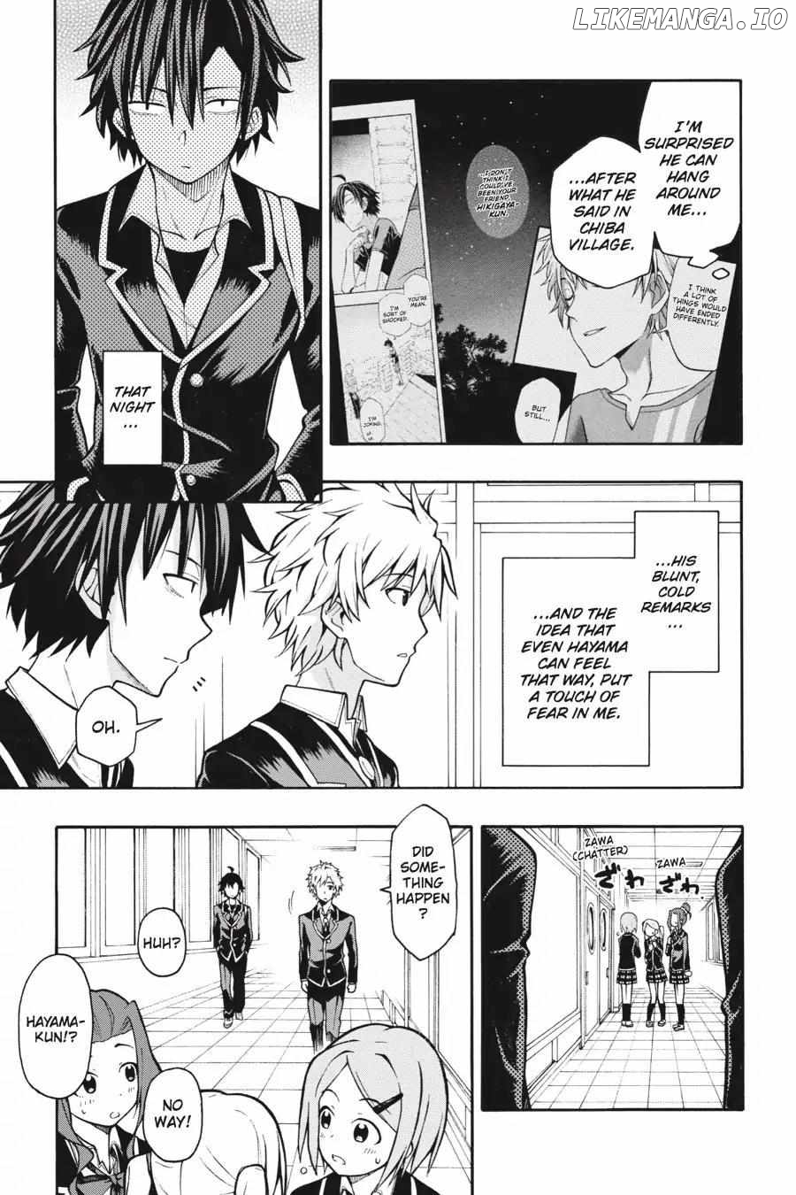 Yahari Ore no Seishun Love Come wa Machigatteiru @comic Chapter 37 - page 23