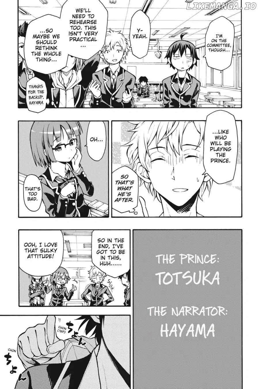 Yahari Ore no Seishun Love Come wa Machigatteiru @comic Chapter 37 - page 3