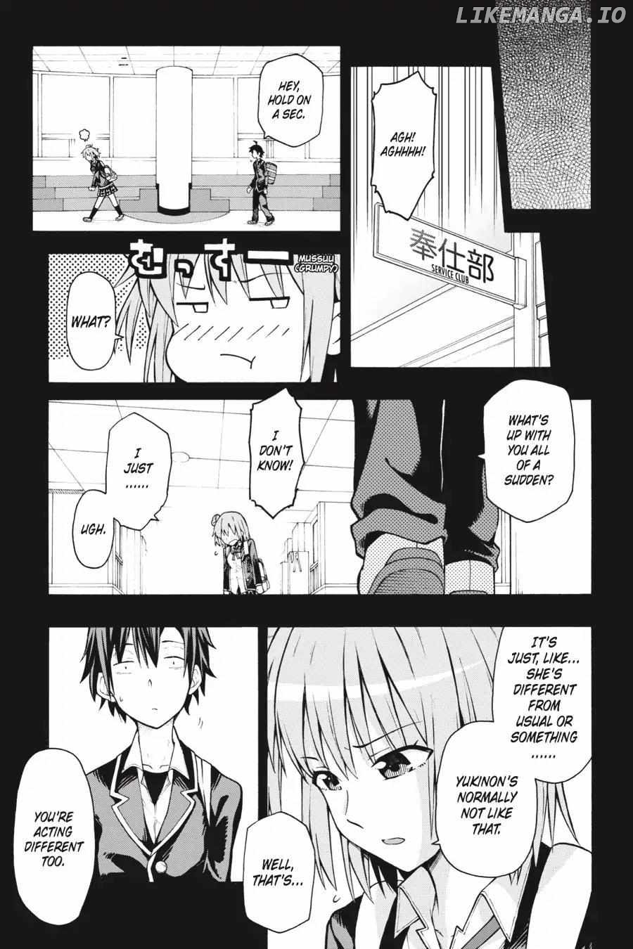 Yahari Ore no Seishun Love Come wa Machigatteiru @comic Chapter 37 - page 5