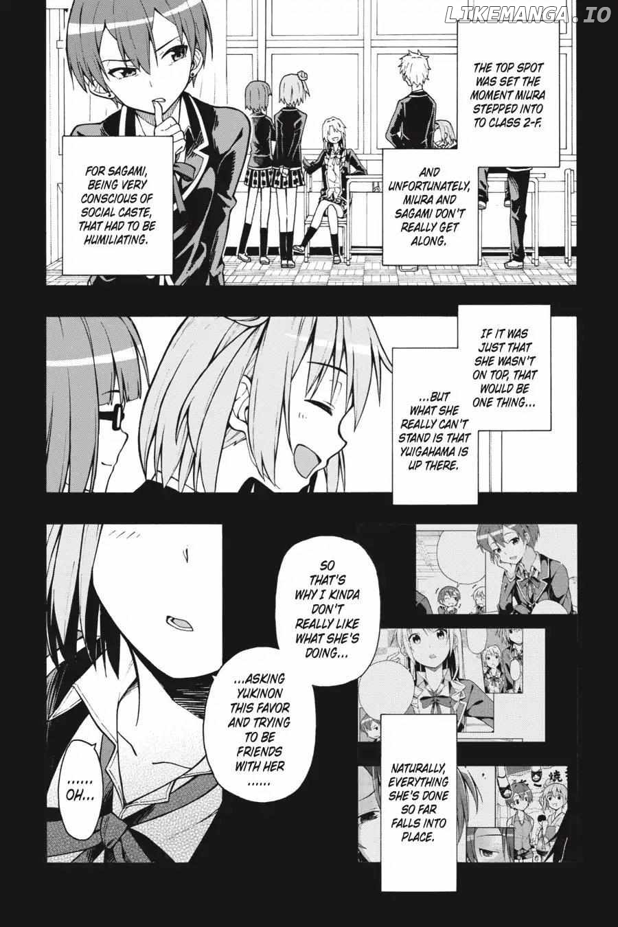 Yahari Ore no Seishun Love Come wa Machigatteiru @comic Chapter 37 - page 9